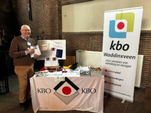 Quirien in de KBO-stand